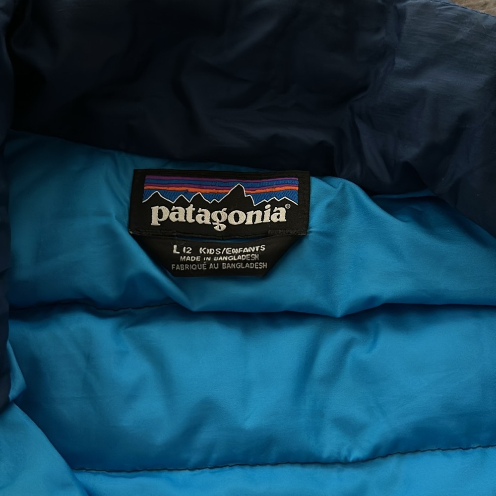 Patagonia Boys' Down Sweater Large (12) - Picture 3 of 4